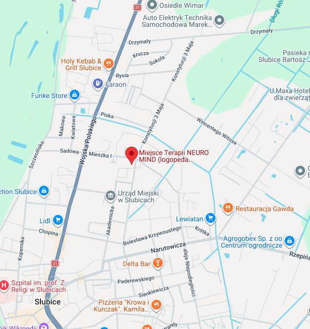 Mapa dojazdu